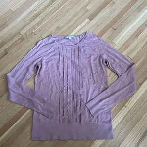 Loft Mauve Sweater